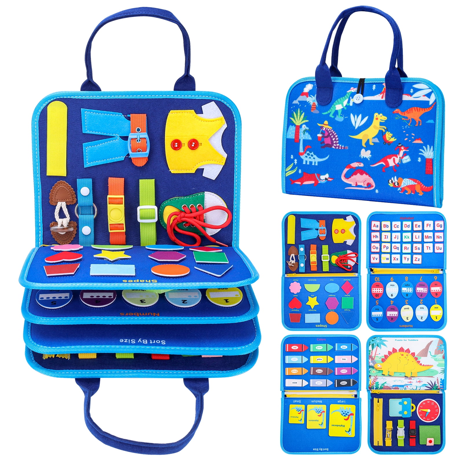 Dikence Toys for 1 2 3 4 Year Old Boys Gifts, Busy Board for Toddlers Babies 1234 Years Old