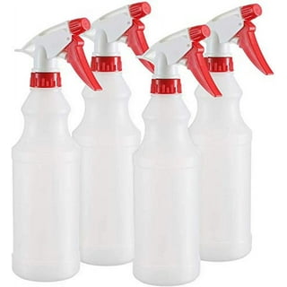 Bar5F Plastic Spray Bottles Leak Proof Empty 16 oz. Value Pack of 2 for  Chemical and Cleaning Solutions Adjustable Head Sprayer Fine to Stream