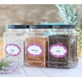 thumbnail image 1 of Dilabee 48 Oz Plastic Storage Jars with Lids Pack of 3 - Large Clear, 1 of 2