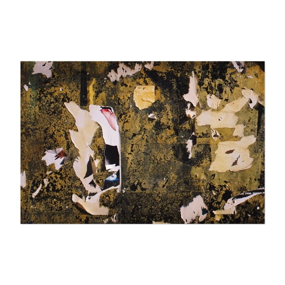 Dilapidated Storefront 03 - Queens New York Photography Abstract Modern Art Vintage Surrealism Graffiti Rustic Vintage Poster Unframed Wall Art Print 20 x 28 inches