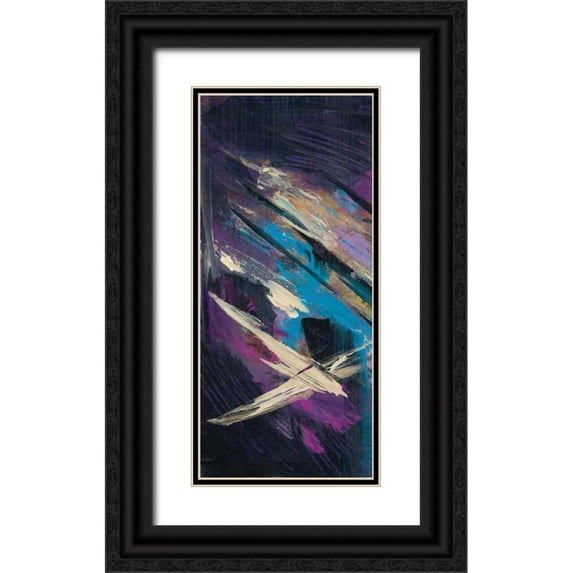 Dilbeck, Nikki 10x18 Black Ornate Wood Framed with Double Matting Museum Art Print Titled - Dawn I