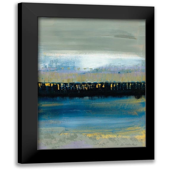 Dilbeck, Nikki 11x14 Black Modern Framed Museum Art Print Titled - Around Dark