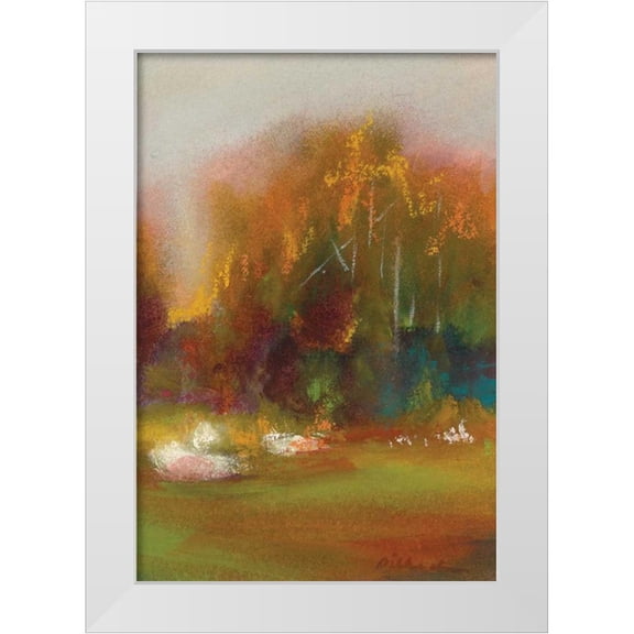 Dilbeck, Nikki 11x14 White Modern Wood Framed Museum Art Print Titled - Fall Woods I