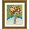thumbnail image 1 of Dilbeck, Nikki 12x14 Gold Ornate Wood Framed with Double Matting Museum Art Print Titled - Bouquet, 1 of 4