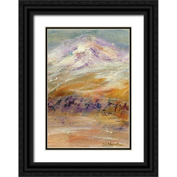 Dilbeck, Nikki 14x18 Black Ornate Wood Framed with Double Matting Museum Art Print Titled - Montana II