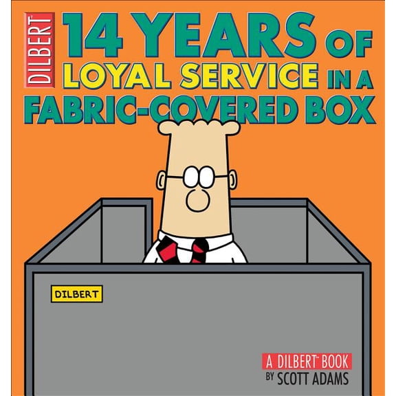 Pre-Owned Dilbert: 14 Years of Loyal Service in a Fabric-Covered Box : A Dilbert Book (Series #33) (Paperback)