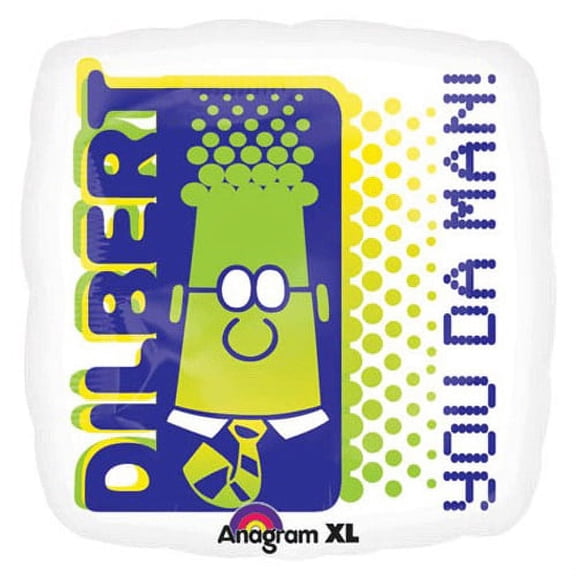Dilbert 'You Da Man' Foil Mylar Balloon (1ct)