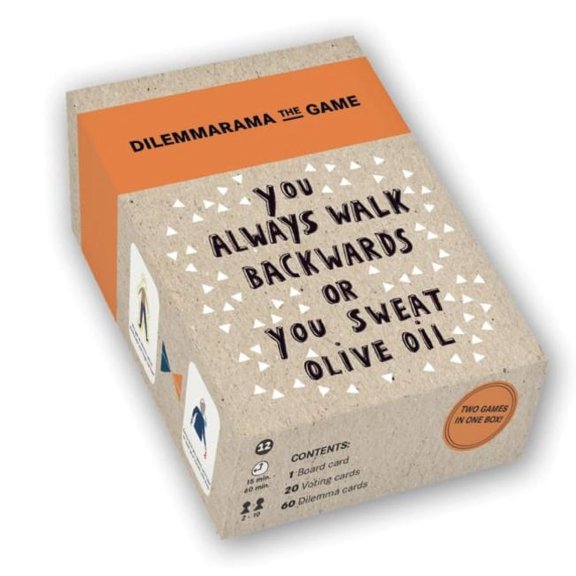 Dilemmarama the Game : You Always Walk Backwards or You Sweat Olive Oil (Game)