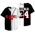 thumbnail image 1 of Diljit Dosanjh 24 Logo Merch Baseball Jacket Tee Cosplay Women Men Fashion Short Sleeve T-Shirts, 1 of 5