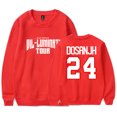 thumbnail image 1 of Diljit Dosanjh 24 Logo Merch Crewneck Sweatshirts Cosplay Women Men Fashion Long Sleeve T-Shirts, 1 of 6
