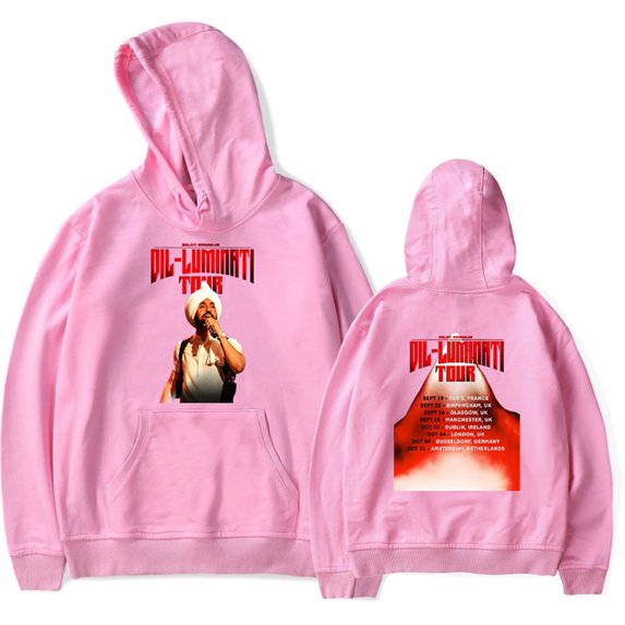 Diljit Dosanjh DIL-LUMINATI Tour Hoodies Merch Women Men Long Sleeve Sweatshirt Fashion Clothes