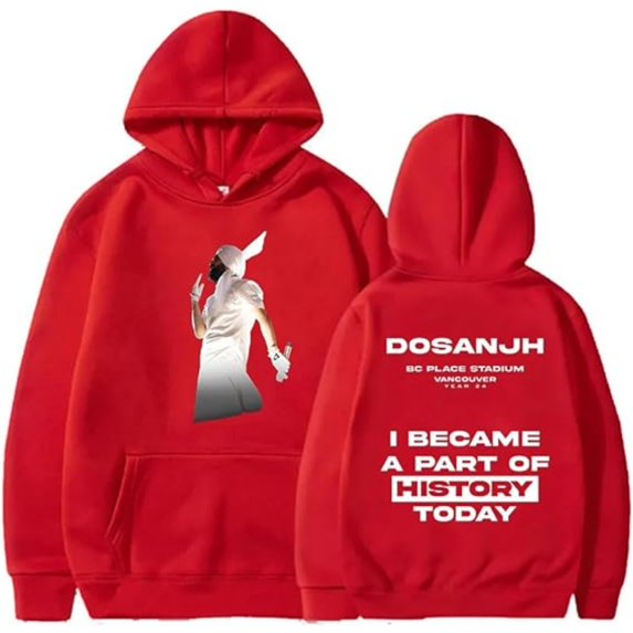 Diljit Dosanjh Dil-Luminati Tour Hoodies Merch Women Men Long Sleeve Casual Sweatshirt Fashion Clothes