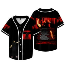 Diljit Dosanjh Dil-Luminati Tour Merch Baseball Jersey Shirt V-Neck Women Men Short Sleeve Streetwear Fashion Clothes