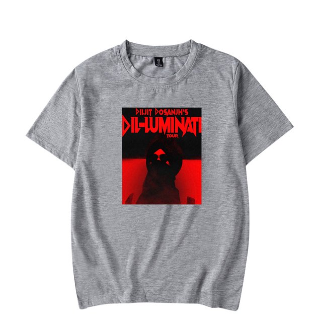 Diljit Dosanjh Dil-Luminati Tour Tee Shirt Fashion Man/Woman Short ...