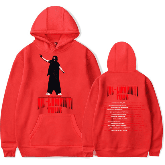 Diljit Dosanjh Hoodies Dil-Luminati Tour 2024 Merch Women Men Long Sleeve Casual Sweatshirt Clothes