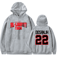thumbnail image 1 of Diljit Dosanjh Merch 22 Logo Hoodies Women Men Long Sleeve Casual Sweatshirt Clothes, 1 of 3