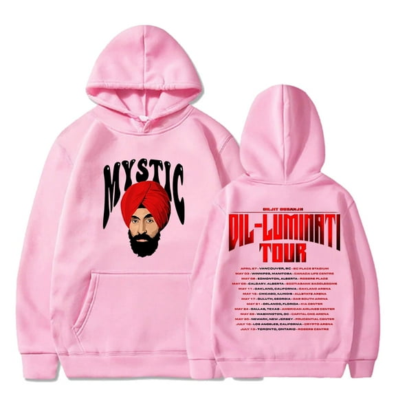Diljit Dosanjh Merch Dil-Luminati Tour 2024 Hoodies Women Men Long Sleeve Casual Sweatshirt Clothes