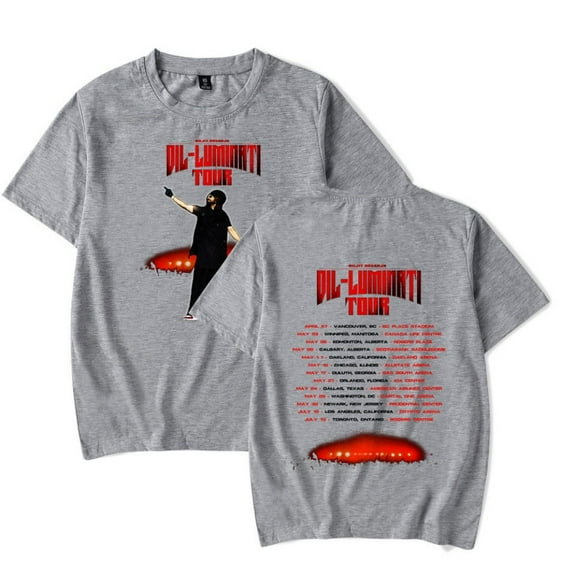 Diljit Dosanjh T-shirt Dil-Luminati Tour Merch Women Men Crewneck Short Sleeve Fashion Tee