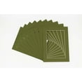 thumbnail image 1 of Dill Acid Free 11x14 Picture Frame Mats with White Core Bevel Cut for 8.5x11 Pictures - Fits 11x14, 1 of 3