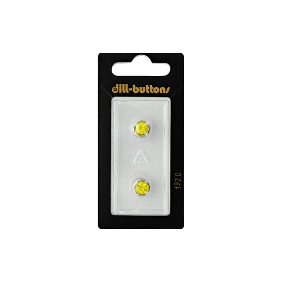 Dill Buttons 10mm 2pc Shank Gold
