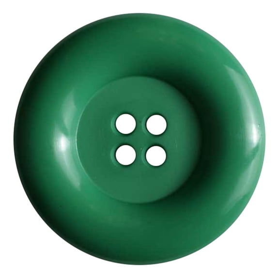 Dill Buttons 4 Hole 1.5 " Medium Button - Light Green (3/Pack)