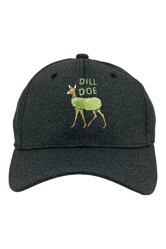Dill Doe Hat Funny Offensive Pickle Deer Graphic Novelty Cap