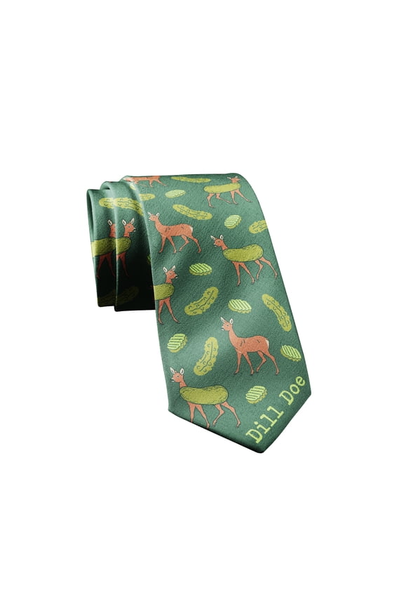 Dill Doe Necktie Funny Neckties for Men Offensive Novelty Ties for Men