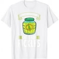 thumbnail image 1 of Dill Pickle Jar Salt Cucumber T-Shirt, 1 of 5