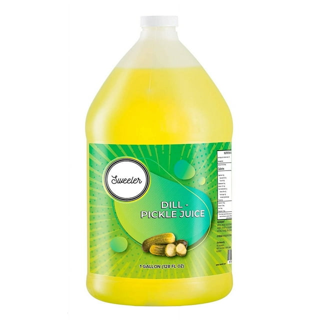 , Dill Pickle Juice, For Leg and Muscle Cramps, 1 Gallon