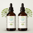 thumbnail image 1 of HerbEra Dill Seed Tincture, Herbal Dietary Supplement for Digestive Support, Dill Seed (Anethum graveolens) Dried Seed Extract, Natural, Alcohol-Free, Drops 2x4 oz, 1 of 7