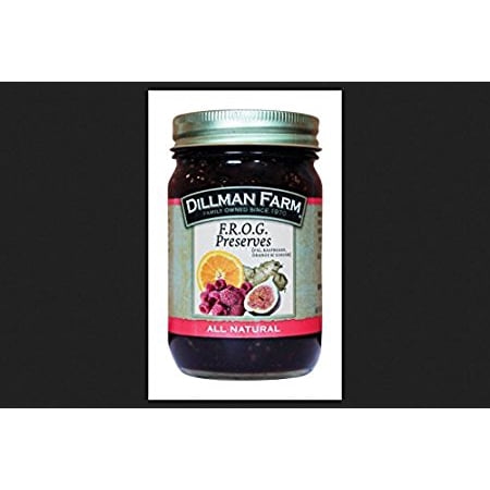 Dillman Farm All Natural Fig, Raspberry, Orange, Ginger Preserves 16 oz. Jar
