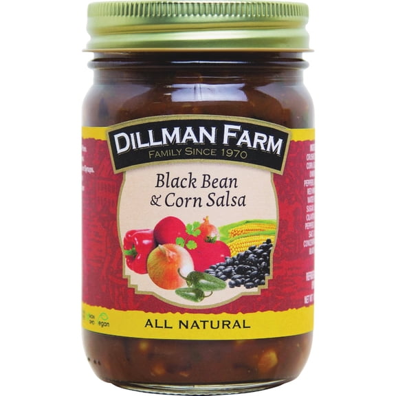 Dillman Farm Black Bean & Corn Salsa - Pack of 12