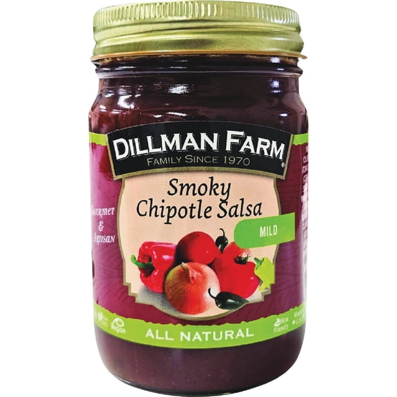 Dillman Farm Mild Smoky Chipotle Salsa - Pack of 8