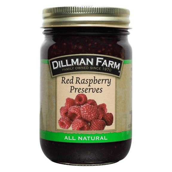 Dillman Farm Red Raspberry Preserves - Pack of 6