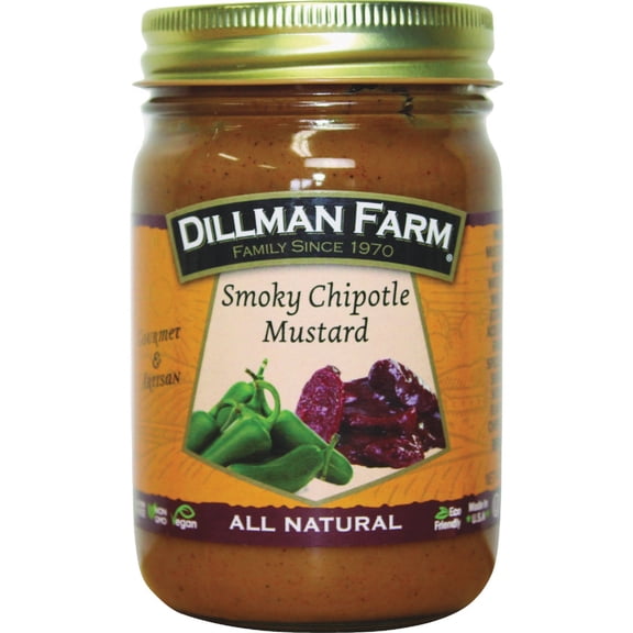 Dillman Farm Smoky Chipotle Mustard - Pack of 6