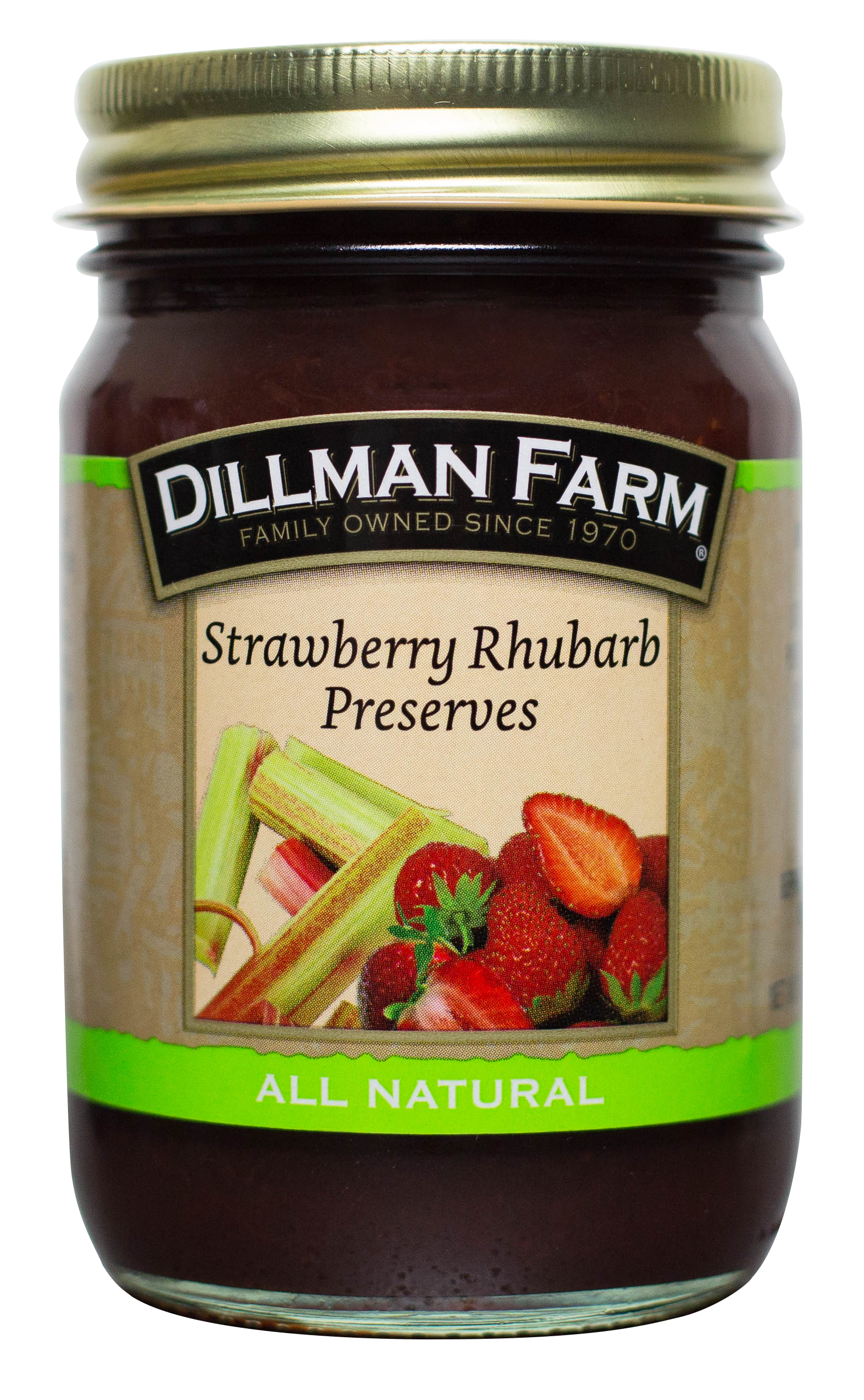 Dillman Farm Strawberry Rhubarb Preserves - Pack of 6