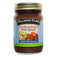 thumbnail image 1 of Dillman Farm Strawberry Rhubarb Reduced Sugar Spread - Pack of 6, 1 of 1