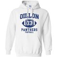 thumbnail image 1 of Dillon 33 Football Retro Sports Novelty DT Sweatshirt Hoodie, 1 of 2