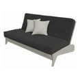 thumbnail image 1 of Dillon All Wood Futon Package in Gray with Merlin Futon and Cover, 1 of 4