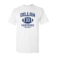 thumbnail image 1 of Dillon Football Retro Adult DT T-Shirt Tee, 1 of 2