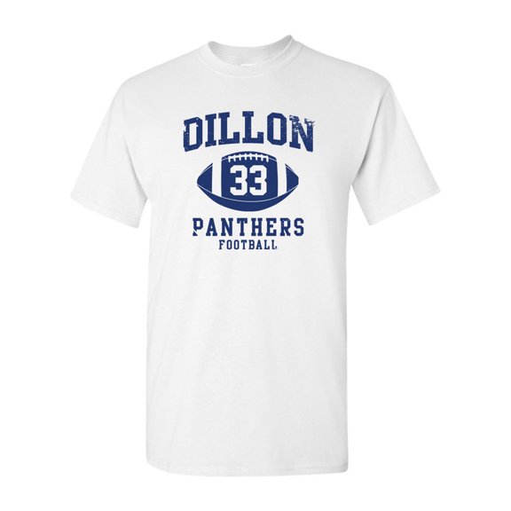 Dillon Football Retro Adult DT T-Shirt Tee