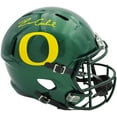 thumbnail image 1 of Dillon Gabriel Autographed Oregon Ducks Green Full Size Speed Replica Helmet Beckett BAS Witness 235763, 1 of 5