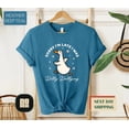 thumbnail image 1 of Dilly Dallying Goose Shirt, Goose T-Shirt, Ous Animal Sweater, Cute Graphic Hoodie, Aesthetic Goose Tee, For Friends TSHIRT All Size S-5XL, 1 of 5
