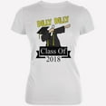 thumbnail image 1 of Dilly Dilly Dabbing Graduation Class Of 2018 Juniors Soft T Shirt White LG, 1 of 1