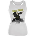 thumbnail image 1 of Dilly Dilly Dabbing Graduation Class Of 2018 Juniors Soft Tank Top White LG, 1 of 1