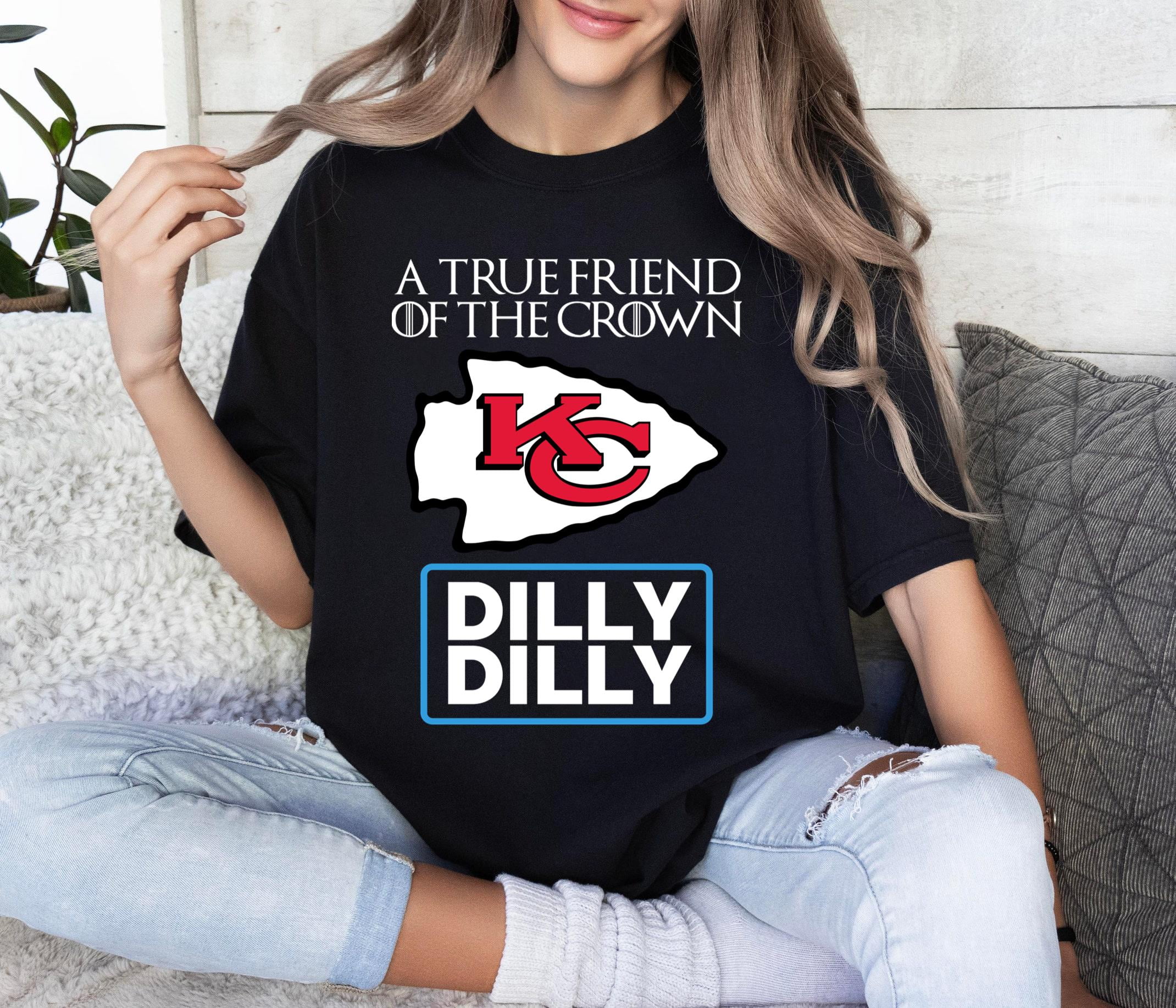 Dilly Dilly Friend Of The Chiefs King Kansas City T Shirt Fans T