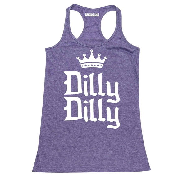 Dilly Dilly Funny Beer Commercial Viral Women's Tank Top, S, H. Purple