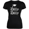 thumbnail image 1 of Dilly Dilly Graduation Juniors Soft T Shirt Black SM, 1 of 1