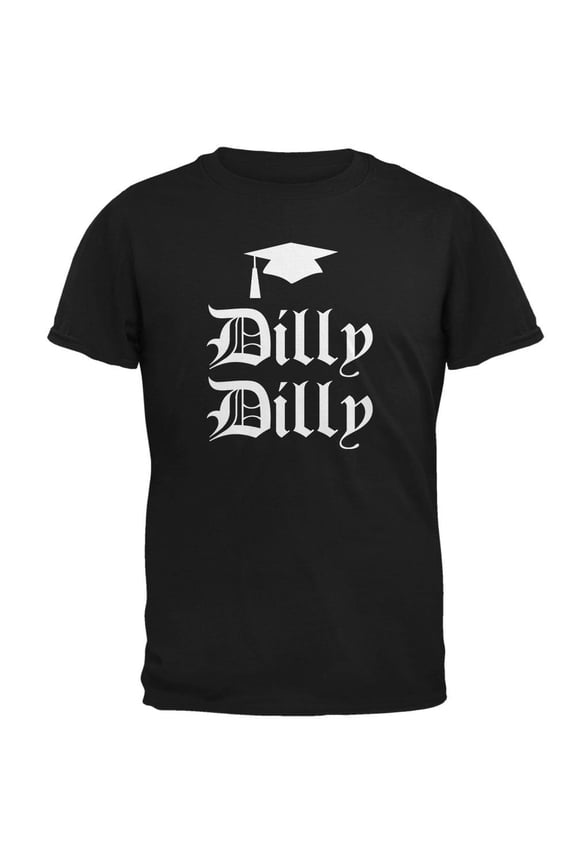 Dilly Dilly Graduation Mens T Shirt Black SM