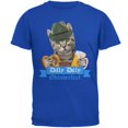 thumbnail image 1 of Dilly Dilly Oktoberfest Funny Cat Mens Soft T Shirt Royal 2XL, 1 of 1